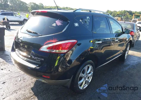 2014 Nissan Murano Le из США, поврежденный, VIN JN8AZ1MW7EW532322